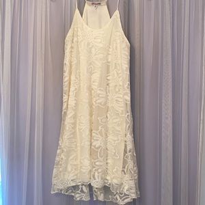 Emmelee Ivory Lace Dress